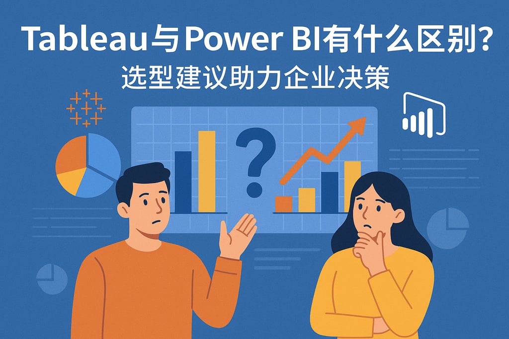 Tableau与Power BI有什么区别？选型建议助力企业决策